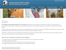 Tablet Screenshot of animalhealth.ca